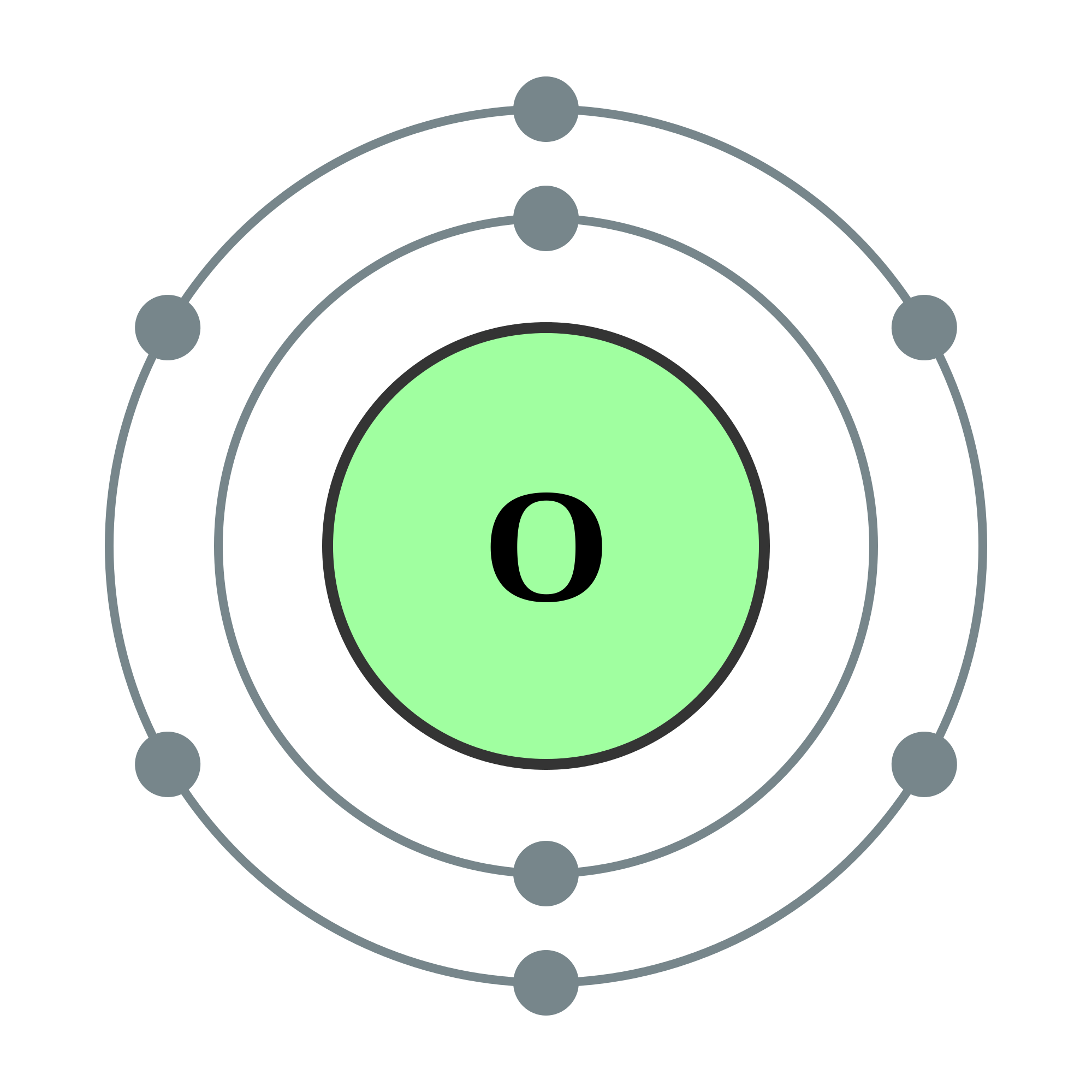 Oxygen atom